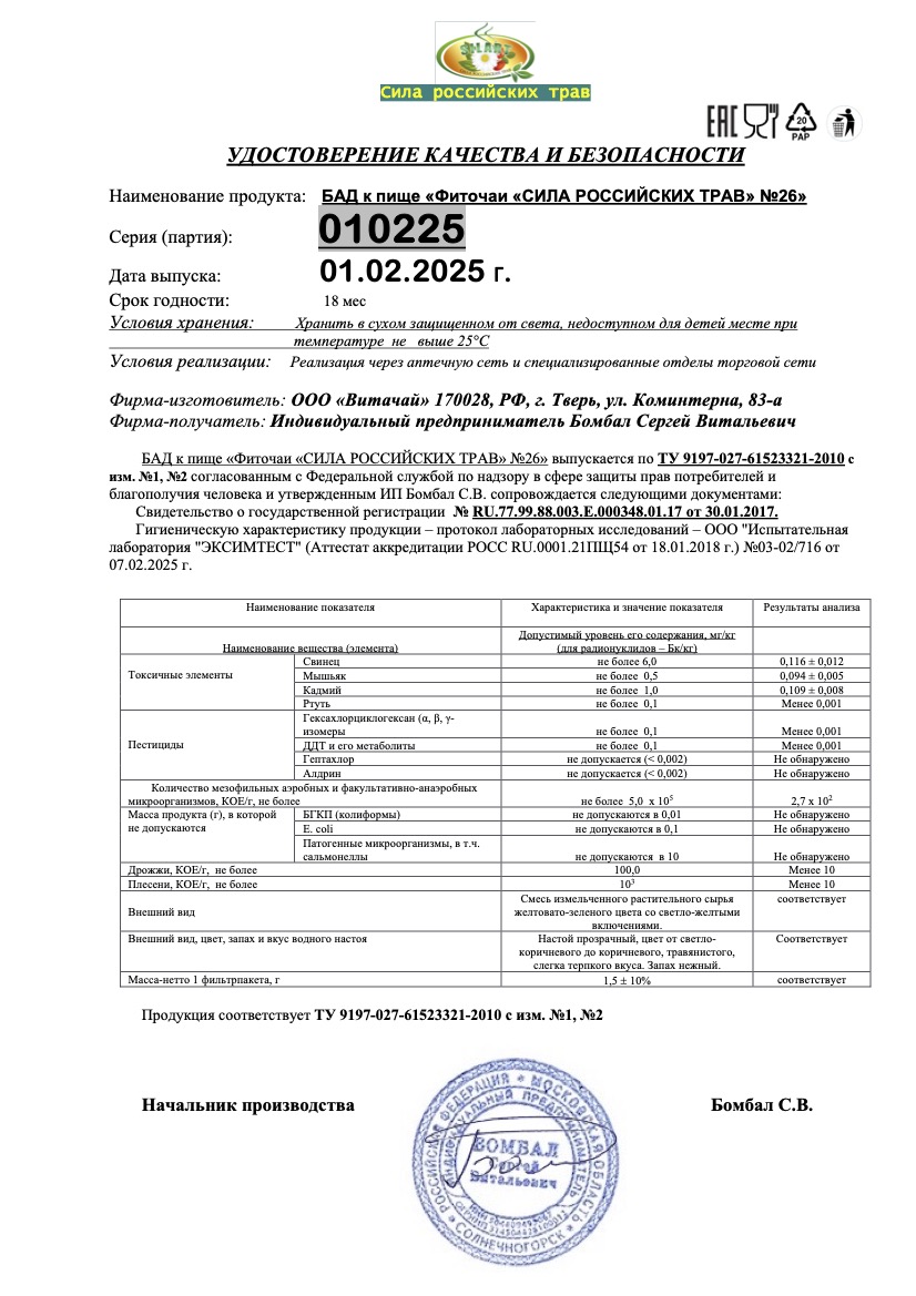 Паспорт №022025